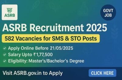ASRB SMS Recruitment 2025