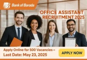 BOB Office Assistant 2025 exam pattern